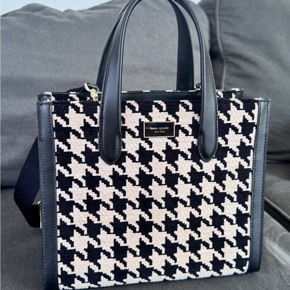 Kate Spade Houndstooth Tote